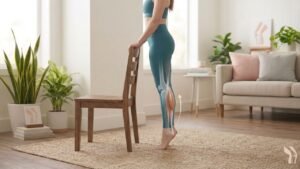 Calf Raises for knee pain for women
