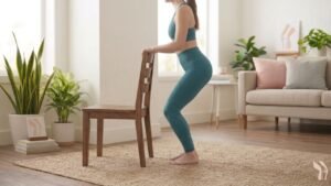 Mini Squats (Partial Range) for Women Knee Pain