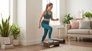 Step-Ups (Low Step) for knee pain for women