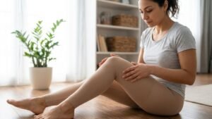 Use Compression the Right Way to Drain Lymphatic Fluid from Thigh