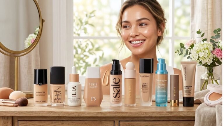 Best Lightweight Foundations for Dry Skin
