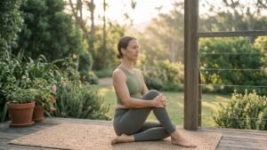 Figure-Four for the Outer Hip Stuff for Yoga